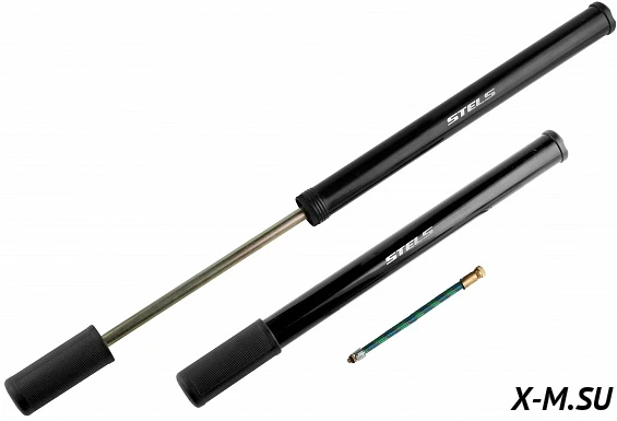 Насос ручной HPS-295-3 Stels пластиковый чёрный (41 см) 320048 Насос ручной HPS-295-3 Stels пластиковый чёрный (41 см) 320048