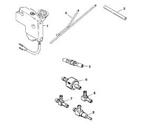 Масляный бак, Aramark Engines 2-Х ТАКТНОГО ПЛМ MERCURY 60 Серийный номер от 0P017000 до 0P325499