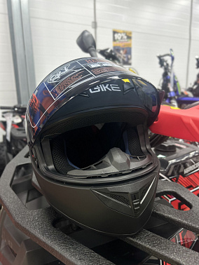 Шлем интеграл HETOSHI XD1-237 цв. Темно-серый  р. XL