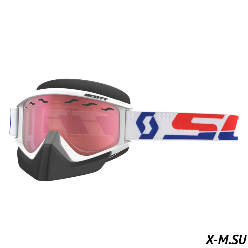 Очки RecoilXi Snow Cross white/red amplifier rose Очки RecoilXi Snow Cross white/red amplifier rose