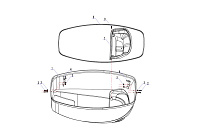 Колпак 2-х тактного ПЛМ SEANOVO 15F