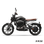 Электромотоцикл WHITE SIBERIA SUPER SOCO TC (Черный)