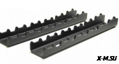 Накладки опор для ног с увеличенным зацепом для ATV650-850G, алюминий A800GK-5102003-20