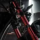Электробайк WHITE SIBERIA WILD WHEEL RED 3950W