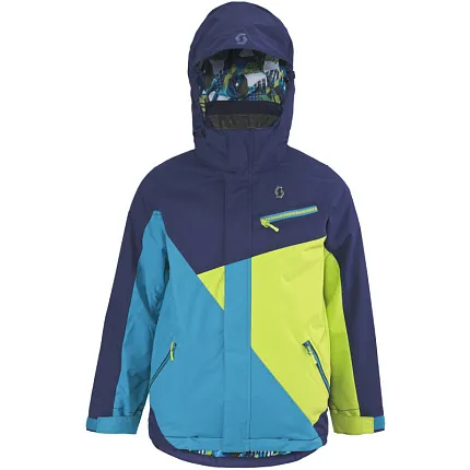 Куртка дет. FLURRY СИНЕ-ЗЕЛЕНАЯ