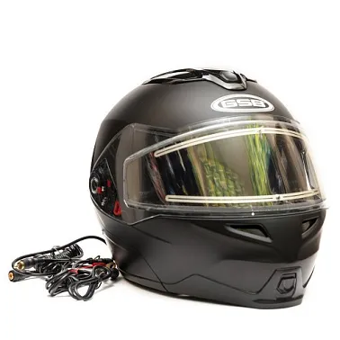 Шлем G-339  MATT BLACK + Зимний комплект ELECTRIC для шлема